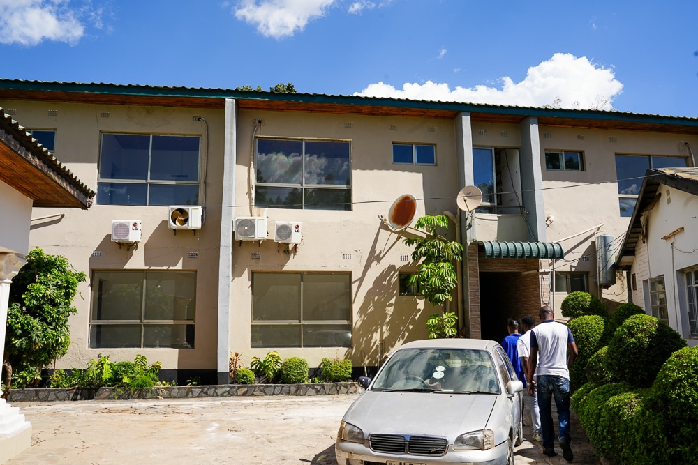 The student accommodation at Open Window Zambia